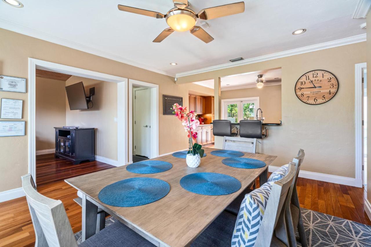 #1 Fort Lauderdale House - Heated Salt Water Pool - Private Oasis-Updated Gorgeous 3Br 3Ba - Las Olas Extérieur photo