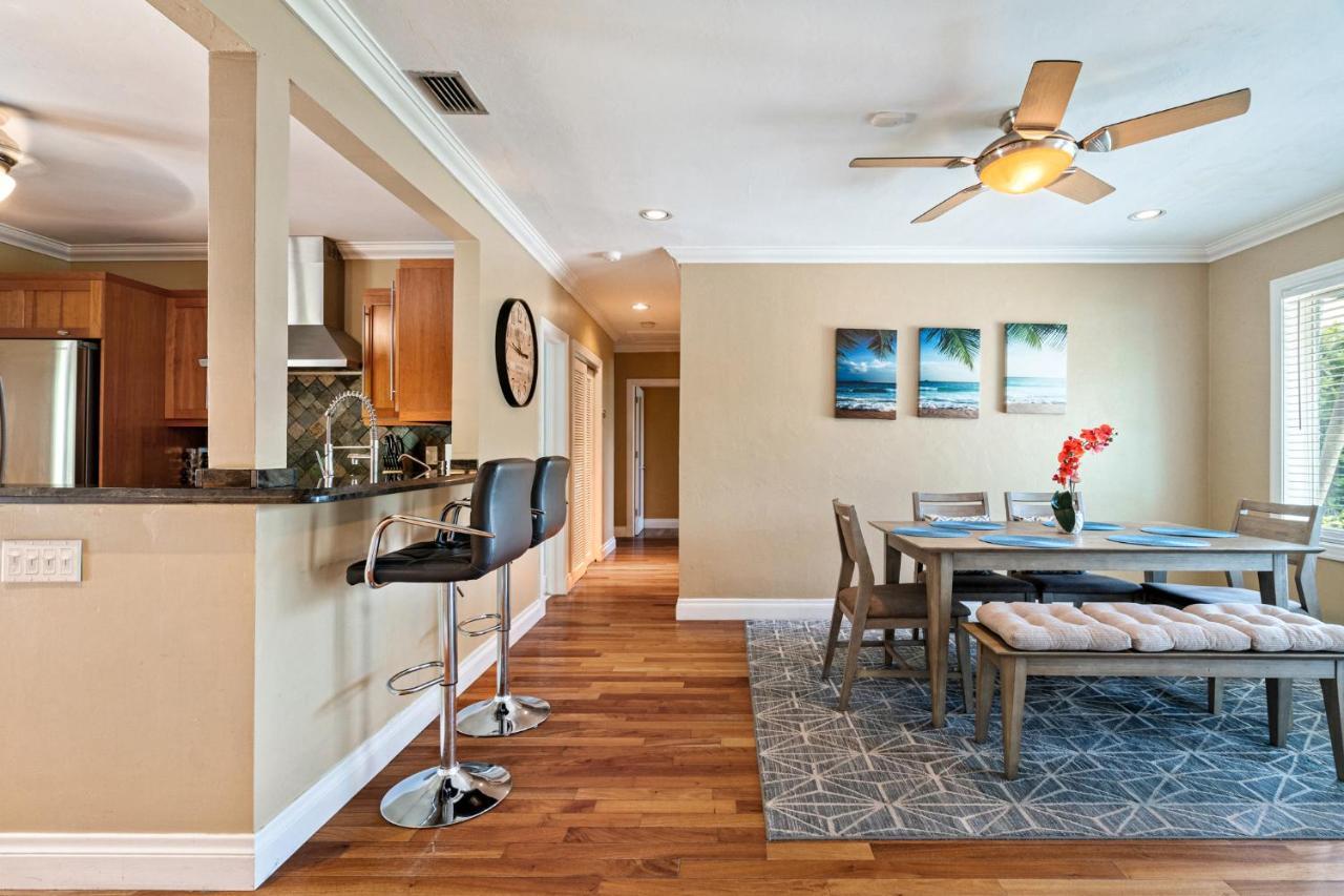 #1 Fort Lauderdale House - Heated Salt Water Pool - Private Oasis-Updated Gorgeous 3Br 3Ba - Las Olas Extérieur photo