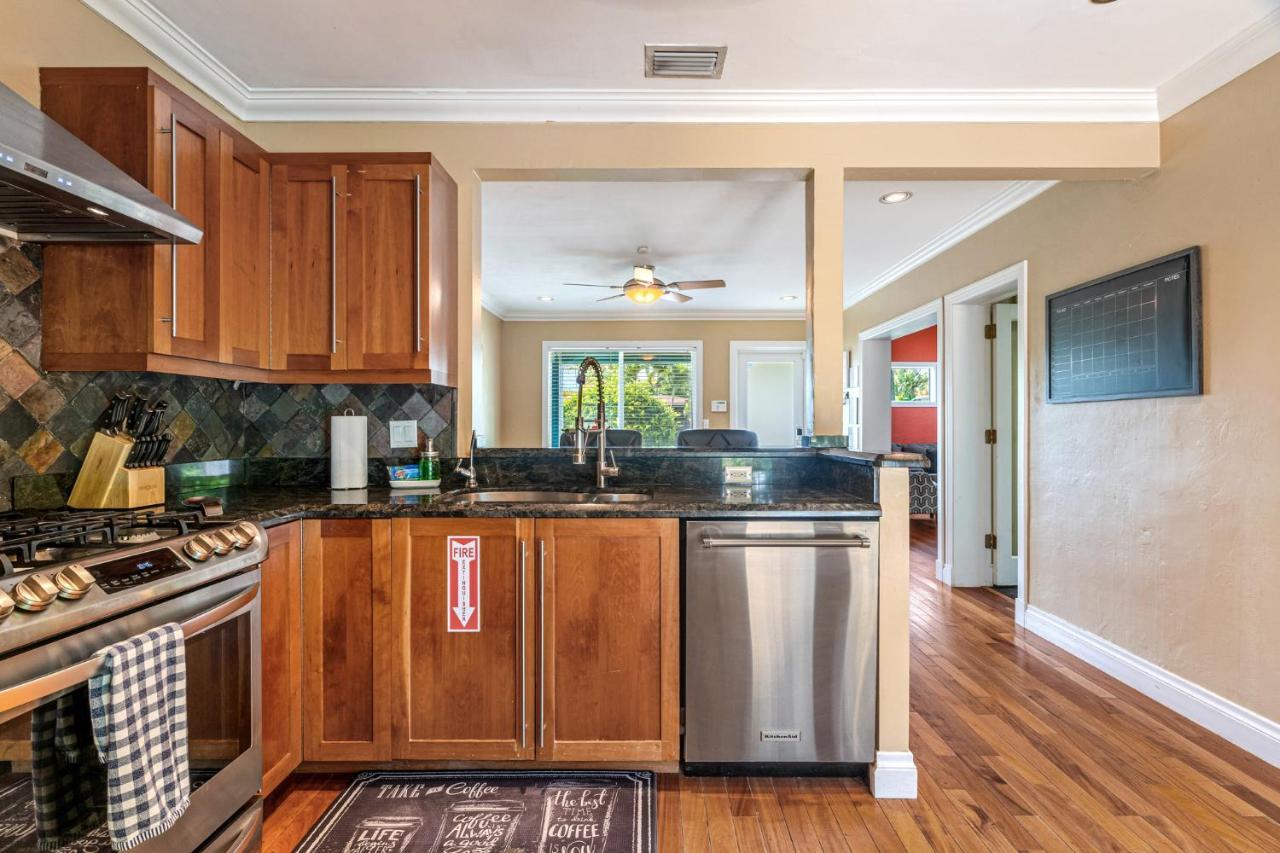 #1 Fort Lauderdale House - Heated Salt Water Pool - Private Oasis-Updated Gorgeous 3Br 3Ba - Las Olas Extérieur photo